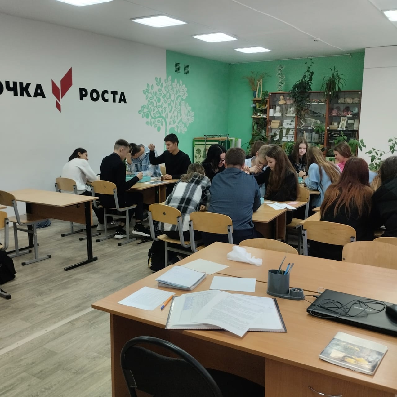 Исследовательские мини-проекты. Занятие по химии в центре Точка роста для учащихся 8-10 классов.